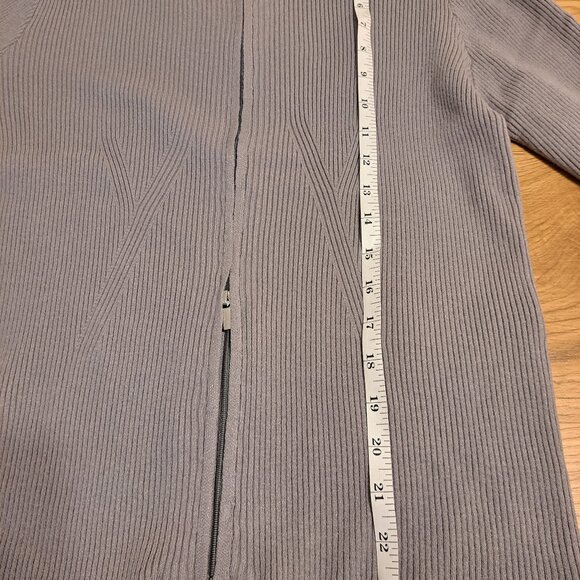 Women's PIECES long sleeve knit cardigan - Picture 8 of 9